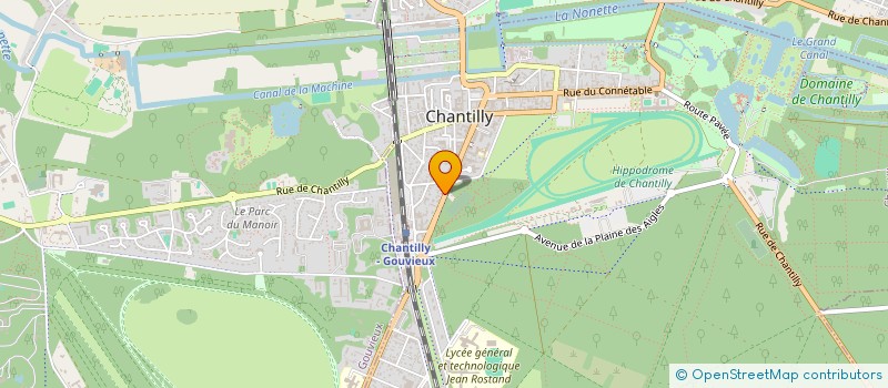 localisation de l'entreprise SOCIETE CIVILE IMMOBILIERE CHOUKCHOU BRAHAM  CHANTILLY