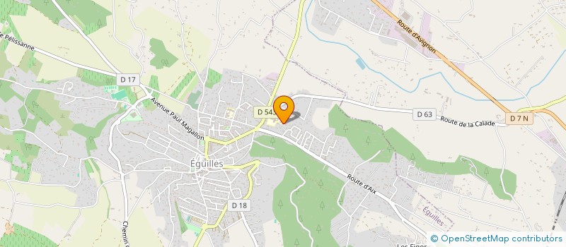 localisation de l'entreprise SOCIETE CIVILE IMMOBILIERE CHOUP  EGUILLES