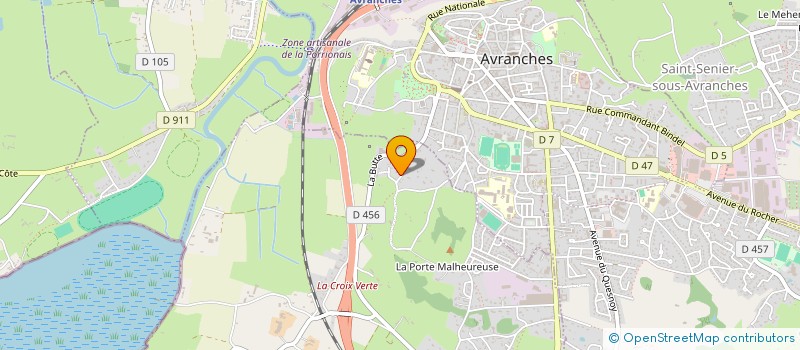 localisation de l'entreprise SOCIETE CIVILE IMMOBILIERE CHRISDINNE  LE VAL-SAINT-PERE