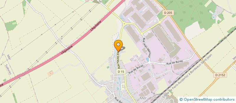 localisation de l'entreprise SOCIETE CIVILE IMMOBILIERE CHRISNAT  MER