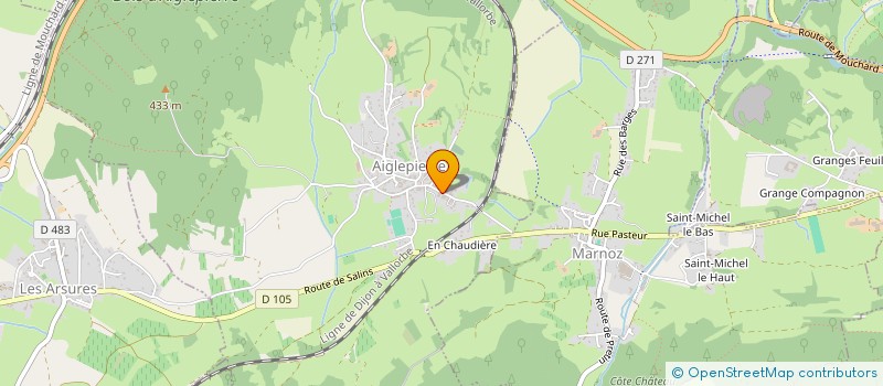 localisation de l'entreprise SOCIETE CIVILE IMMOBILIERE CHRISTANNE  MARNOZ