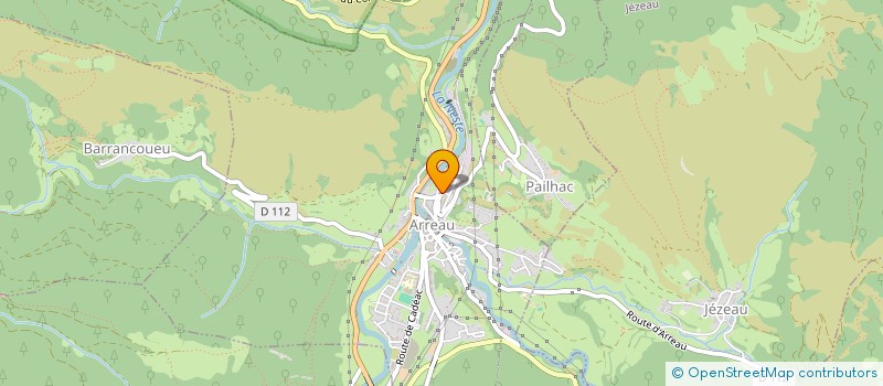 localisation de l'entreprise SOCIETE CIVILE IMMOBILIERE CHRISTINA  ARREAU