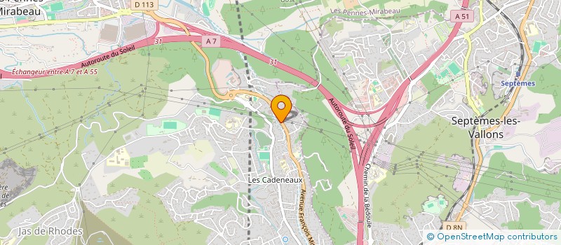 localisation de l'entreprise SOCIETE CIVILE IMMOBILIERE CHRISTINE-JULIEN à LES PENNES-MIRABEAU