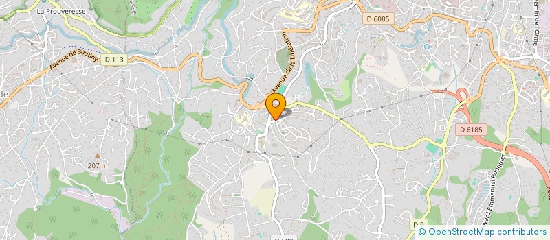 localisation de l'entreprise SOCIETE CIVILE IMMOBILIERE CHRISVALIE  GRASSE