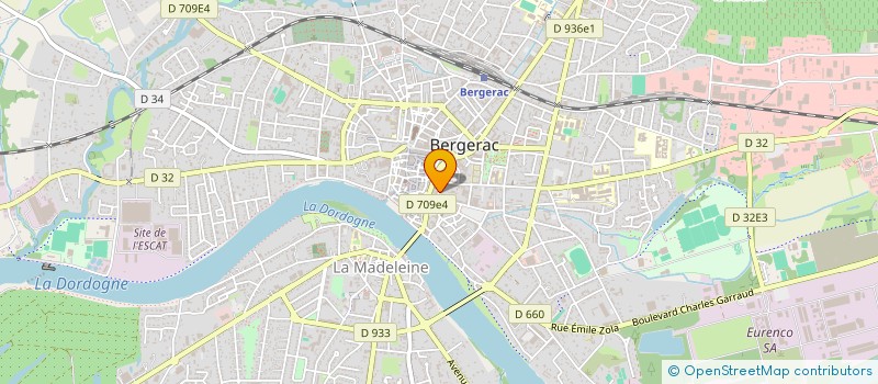 localisation de l'entreprise SOCIETE CIVILE IMMOBILIERE CIRIDULE à BERGERAC