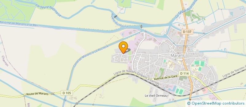 localisation de l'entreprise SOCIETE CIVILE IMMOBILIERE CISCO & CO  MARANS