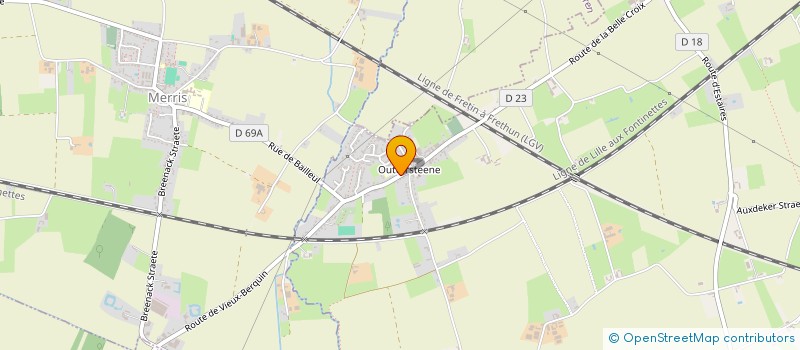 localisation de l'entreprise SOCIETE CIVILE IMMOBILIERE CITE à BAILLEUL