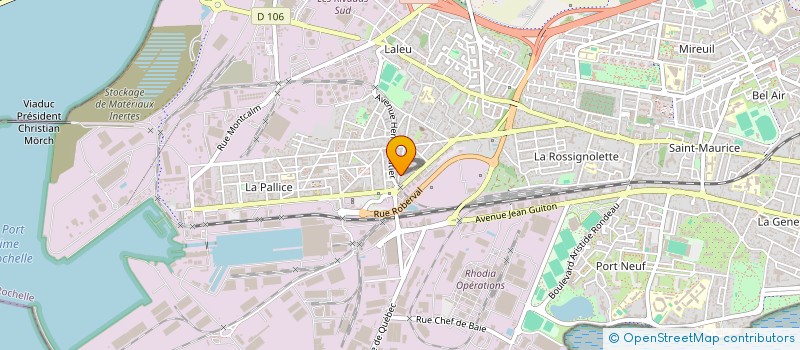 localisation de l'entreprise SOCIETE CIVILE IMMOBILIERE CJ  LA ROCHELLE