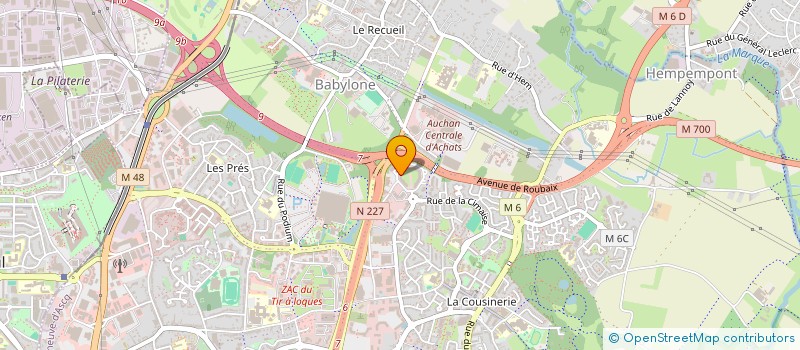 localisation de l'entreprise SOCIETE CIVILE IMMOBILIERE CJPM à VILLENEUVE-D'ASCQ