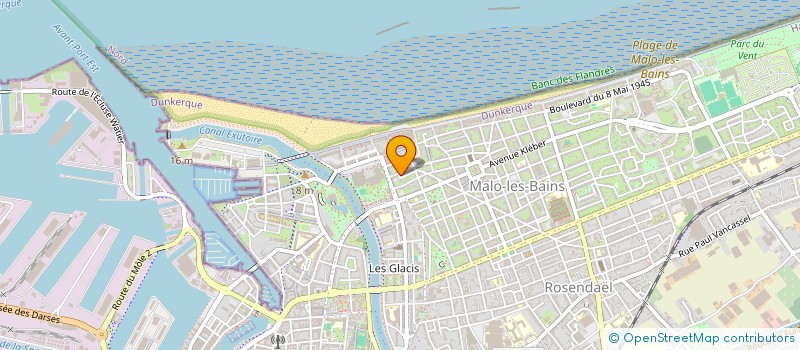 localisation de l'entreprise SOCIETE CIVILE IMMOBILIERE CLAILOU à DUNKERQUE