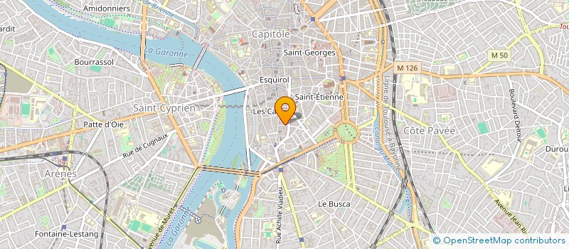 localisation de l'entreprise SOCIETE CIVILE IMMOBILIERE CLAIMAN  TOULOUSE