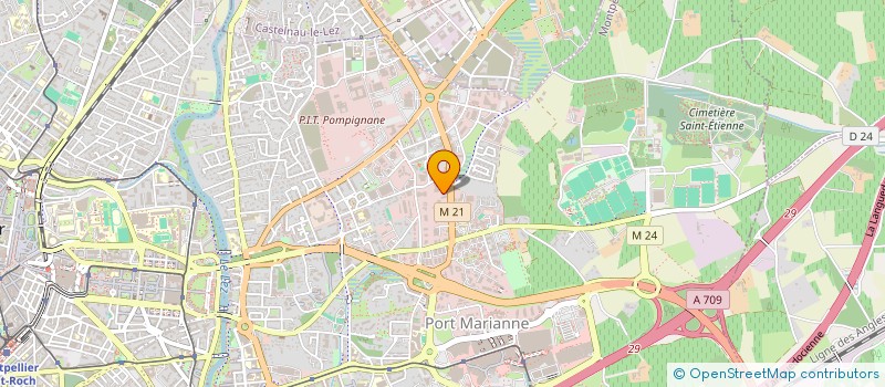 localisation de l'entreprise SOCIETE CIVILE IMMOBILIERE CLAIRE DANIEL à MONTPELLIER