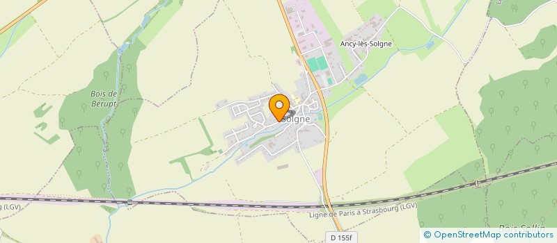 localisation de l'entreprise SOCIETE CIVILE IMMOBILIERE CLAR  SAINT-MICHEL-SUR-MEURTHE