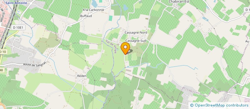 localisation de l'entreprise SOCIETE CIVILE IMMOBILIERE CLAUDE  VAL DE VIRVEE