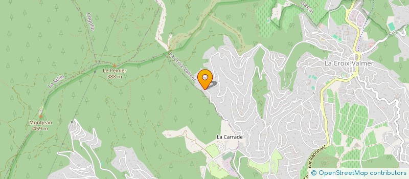 localisation de l'entreprise SOCIETE CIVILE IMMOBILIERE CLAUDIA, MARVIN ET JANA LASSIG  LA CROIX VALMER