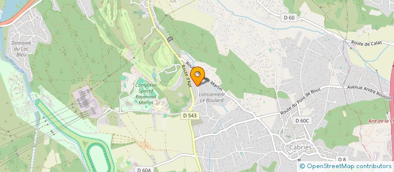 localisation de l'entreprise SOCIETE CIVILE IMMOBILIERE CLEMENT NORIA  CABRIES