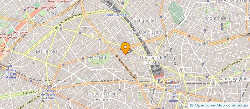 localisation de l'entreprise SOCIETE CIVILE IMMOBILIERE CLEMENTINE  PARIS
