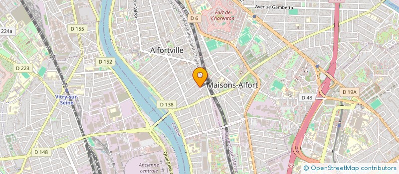 localisation de l'entreprise SOCIETE CIVILE IMMOBILIERE CLEMENTINE à ALFORTVILLE
