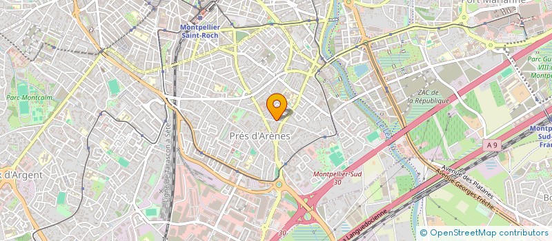 localisation de l'entreprise SOCIETE CIVILE IMMOBILIERE CLEMIC à MONTPELLIER