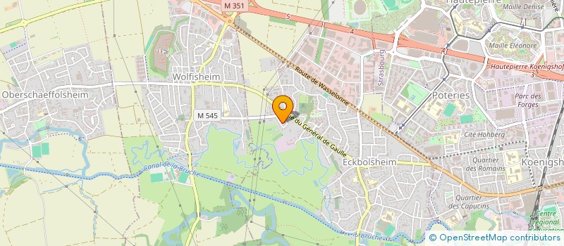 localisation de l'entreprise SOCIETE CIVILE IMMOBILIERE CLEMYA  ECKBOLSHEIM