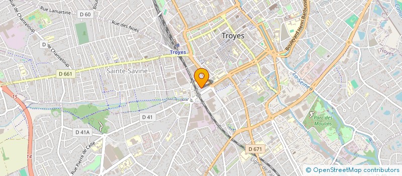 localisation de l'entreprise SOCIETE CIVILE IMMOBILIERE CLENA à TROYES