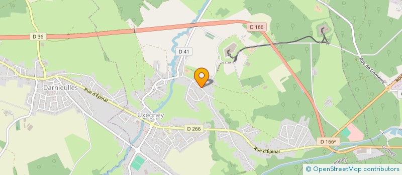 localisation de l'entreprise SOCIETE CIVILE IMMOBILIERE CLOETHAN  UXEGNEY