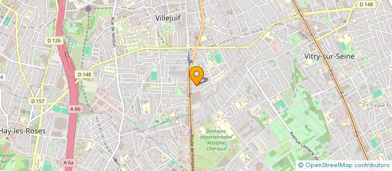 localisation de l'entreprise SOCIETE CIVILE IMMOBILIERE CLOS DES NENUPHARS à VILLEJUIF