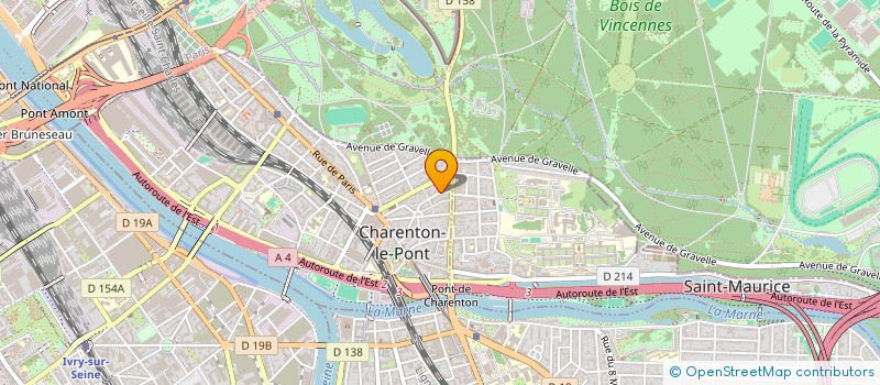 localisation de l'entreprise SOCIETE CIVILE IMMOBILIERE CMTEGM DU PARC  CHARENTON-LE-PONT