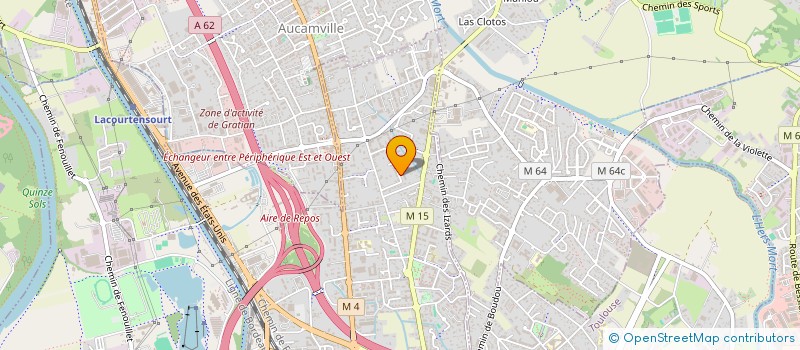localisation de l'entreprise SOCIETE CIVILE IMMOBILIERE CO2 ET PAR ABREVIATION SCI CO2 à TOULOUSE