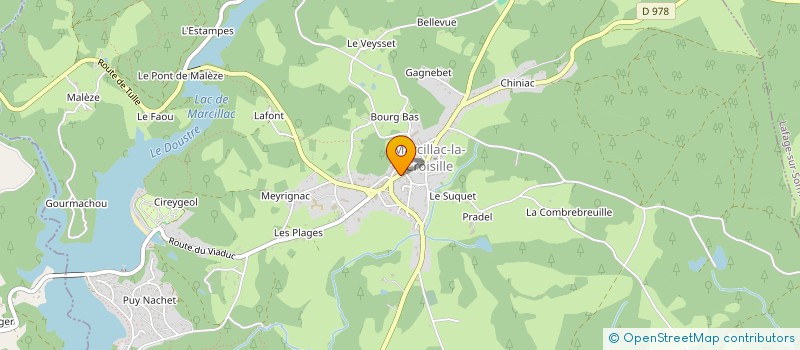 localisation de l'entreprise SOCIETE CIVILE IMMOBILIERE CO2M à ARGENTAT-SUR-DORDOGNE