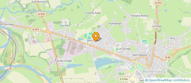 localisation de l'entreprise SOCIETE CIVILE IMMOBILIERE COARTHI à BOURBON-LANCY