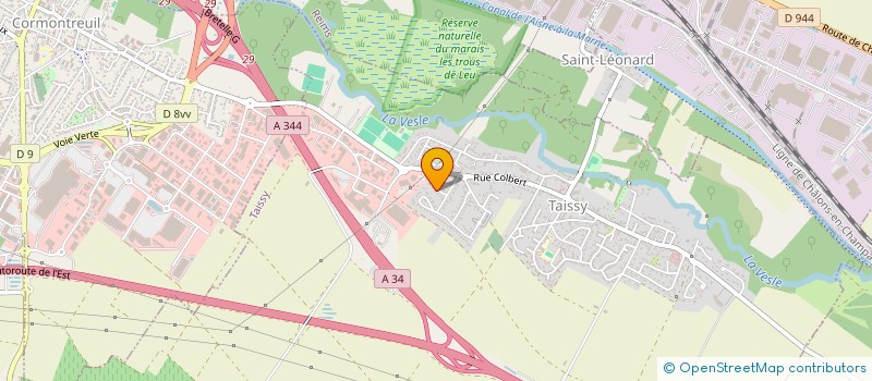 localisation de l'entreprise SOCIETE CIVILE IMMOBILIERE COBOR  TAISSY