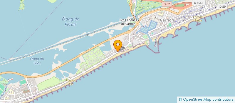 localisation de l'entreprise SOCIETE CIVILE IMMOBILIERE COCA  PALAVAS-LES-FLOTS
