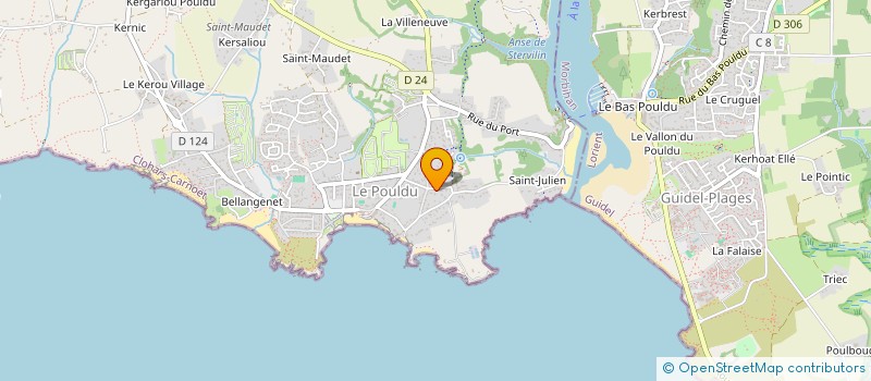 localisation de l'entreprise SOCIETE CIVILE IMMOBILIERE COCCINELLE  CLOHARS CARNOET