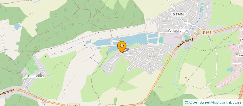 localisation de l'entreprise SOCIETE CIVILE IMMOBILIERE CODA  WOUSTVILLER