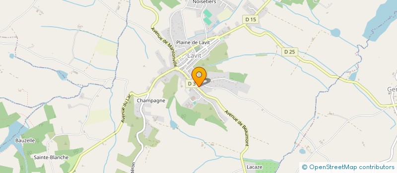 localisation de l'entreprise SOCIETE CIVILE IMMOBILIERE CODE IMMOBILIER  LAVIT