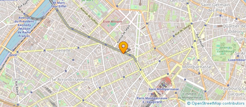 localisation de l'entreprise SOCIETE CIVILE IMMOBILIERE COLABEL  PARIS