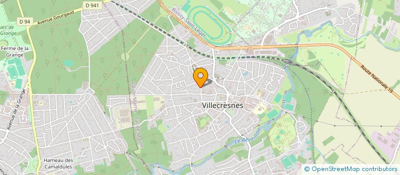 localisation de l'entreprise SOCIETE CIVILE IMMOBILIERE COLBER  VILLECRESNES