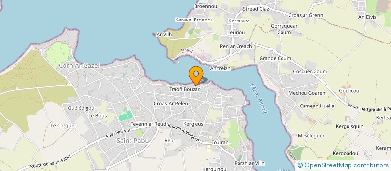 localisation de l'entreprise SOCIETE CIVILE IMMOBILIERE COLINI INVESTISSEMENTS  SAINT-PABU