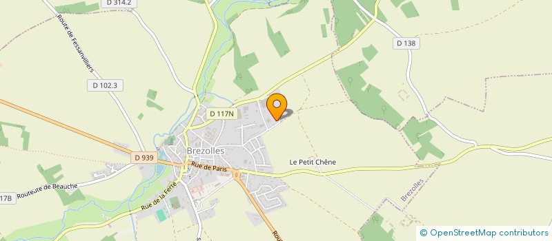 localisation de l'entreprise SOCIETE CIVILE IMMOBILIERE COLOMBEL à BREZOLLES