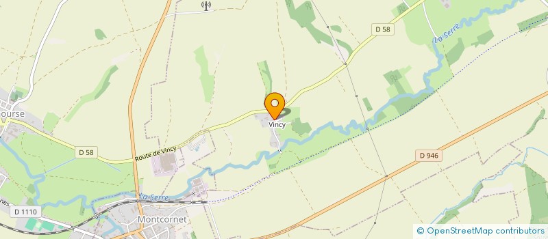 localisation de l'entreprise SOCIETE CIVILE IMMOBILIERE COLOMBIER DE VINCY  VINCY-REUIL-ET-MAGNY