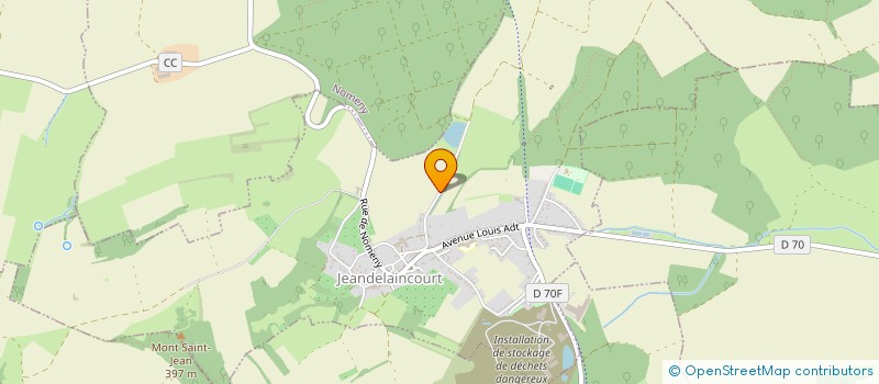 localisation de l'entreprise SOCIETE CIVILE IMMOBILIERE COLONNA  JEANDELAINCOURT