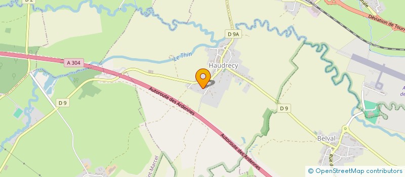 localisation de l'entreprise SOCIETE CIVILE IMMOBILIERE CORDIER  HAUDRECY