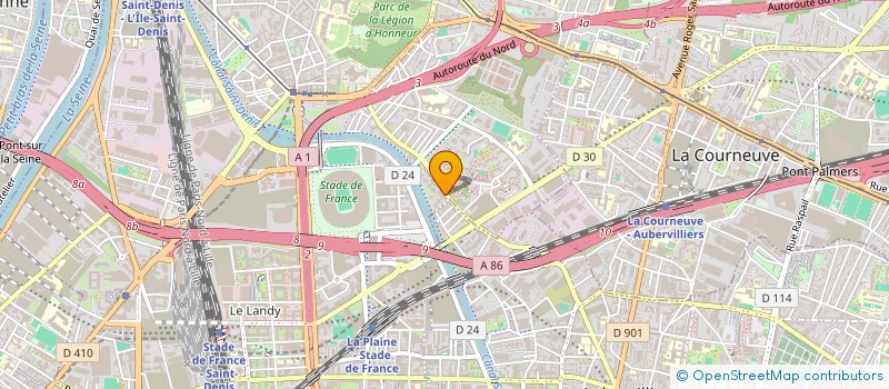 localisation de l'entreprise SOCIETE CIVILE IMMOBILIERE CORVAL à SAINT-DENIS