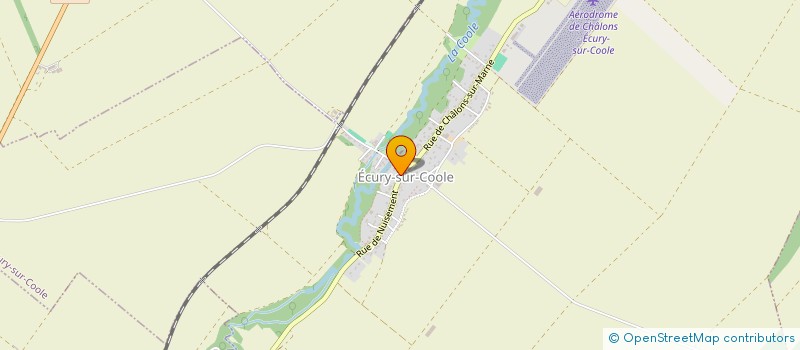 localisation de l'entreprise SOCIETE CIVILE IMMOBILIERE COSSUS  ECURY-SUR-COOLE