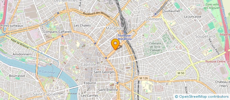 localisation de l'entreprise SOCIETE CIVILE IMMOBILIERE COSTE BASSE à TOULOUSE