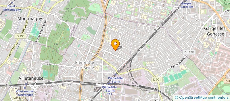 localisation de l'entreprise SOCIETE CIVILE IMMOBILIERE COTE D'OR à PIERREFITTE-SUR-SEINE