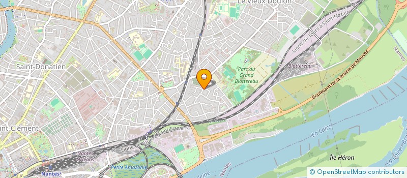 localisation de l'entreprise SOCIETE CIVILE IMMOBILIERE COTE MONSELET  NANTES