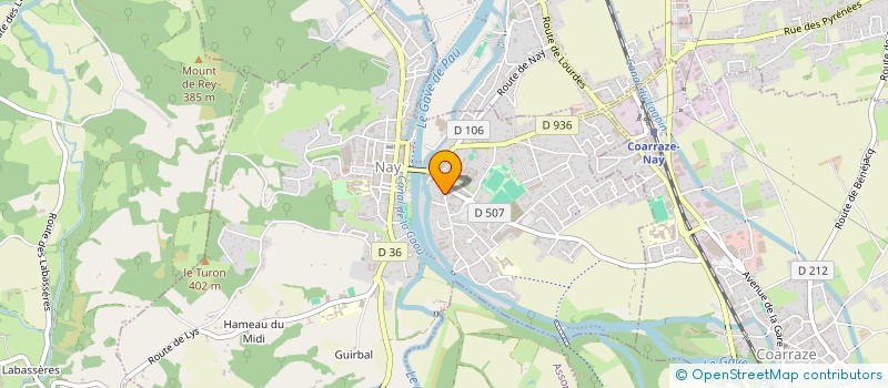 localisation de l'entreprise SOCIETE CIVILE IMMOBILIERE COULOM- SCI COULOM à NAY