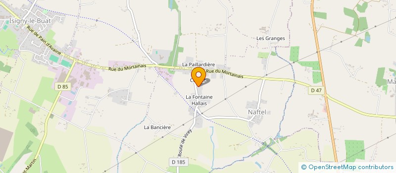 localisation de l'entreprise SOCIETE CIVILE IMMOBILIERE COUROT  ISIGNY-LE-BUAT